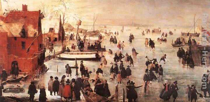 Hendrick Avercamp Ice Landscape